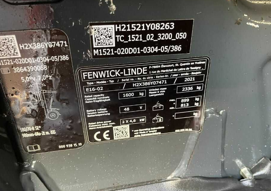 Linde E16-02 - Ηλεκτροκίνητο περονοφόρο: φωτογραφία 4 Linde E16-02 - Ηλεκτροκίνητο περονοφόρο: φωτογραφία 4
