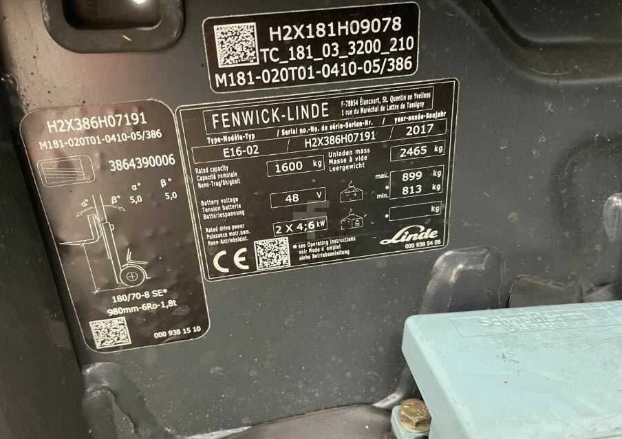 Linde E16-02 - Ηλεκτροκίνητο περονοφόρο: φωτογραφία 4 Linde E16-02 - Ηλεκτροκίνητο περονοφόρο: φωτογραφία 4