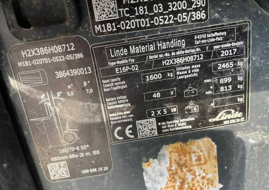 Linde E16P-02 - Ηλεκτροκίνητο περονοφόρο: φωτογραφία 4 Linde E16P-02 - Ηλεκτροκίνητο περονοφόρο: φωτογραφία 4