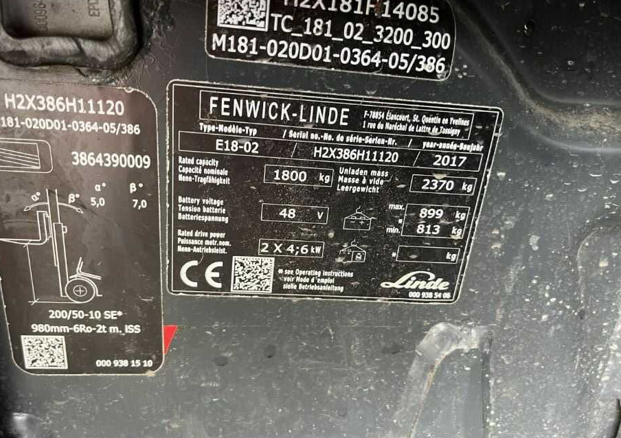 Linde E18-02 - Ηλεκτροκίνητο περονοφόρο: φωτογραφία 4 Linde E18-02 - Ηλεκτροκίνητο περονοφόρο: φωτογραφία 4