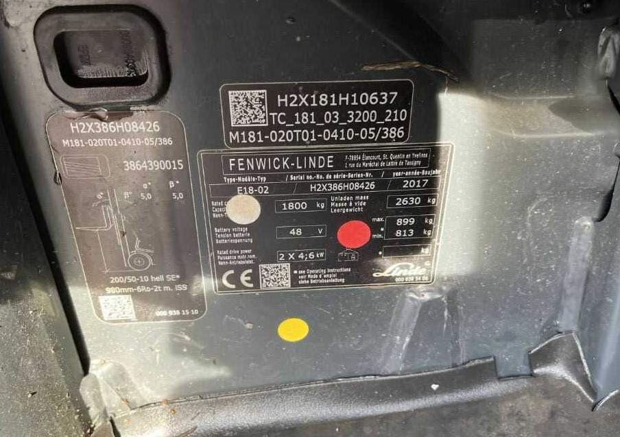 Linde E18-02 - Ηλεκτροκίνητο περονοφόρο: φωτογραφία 4 Linde E18-02 - Ηλεκτροκίνητο περονοφόρο: φωτογραφία 4