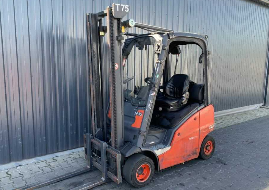 Linde H16T-01 - Υγραεριοκίνητο περονοφόρο: φωτογραφία 1 Linde H16T-01 - Υγραεριοκίνητο περονοφόρο: φωτογραφία 1