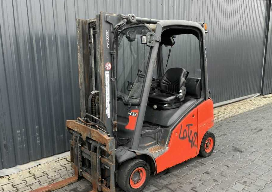 Linde H18T-01 - Υγραεριοκίνητο περονοφόρο: φωτογραφία 1 Linde H18T-01 - Υγραεριοκίνητο περονοφόρο: φωτογραφία 1