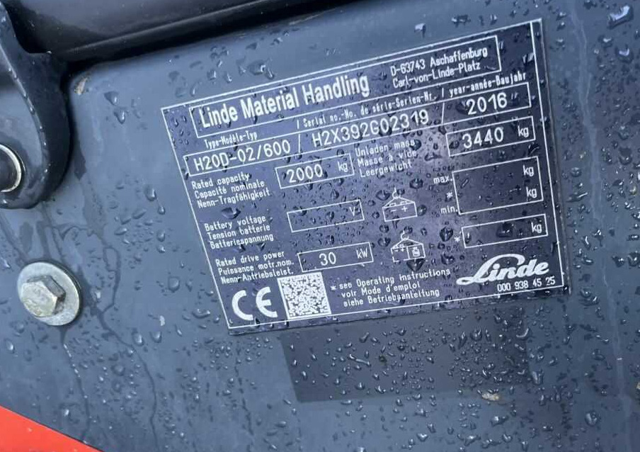 Linde H20D-02/600 - Πετρελαιοκίνητο περονοφόρο: φωτογραφία 4 Linde H20D-02/600 - Πετρελαιοκίνητο περονοφόρο: φωτογραφία 4