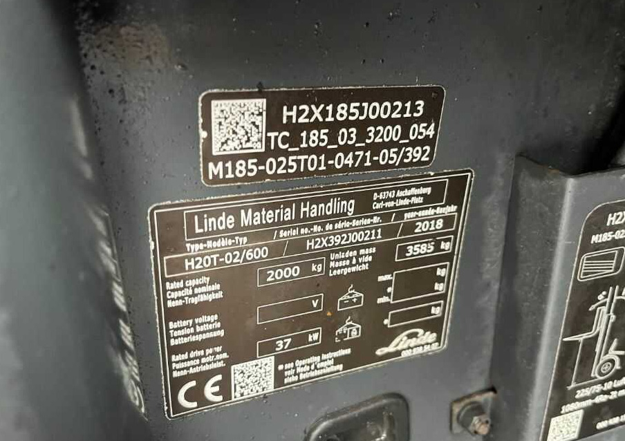 Linde H20T-02/600 - Υγραεριοκίνητο περονοφόρο: φωτογραφία 4 Linde H20T-02/600 - Υγραεριοκίνητο περονοφόρο: φωτογραφία 4
