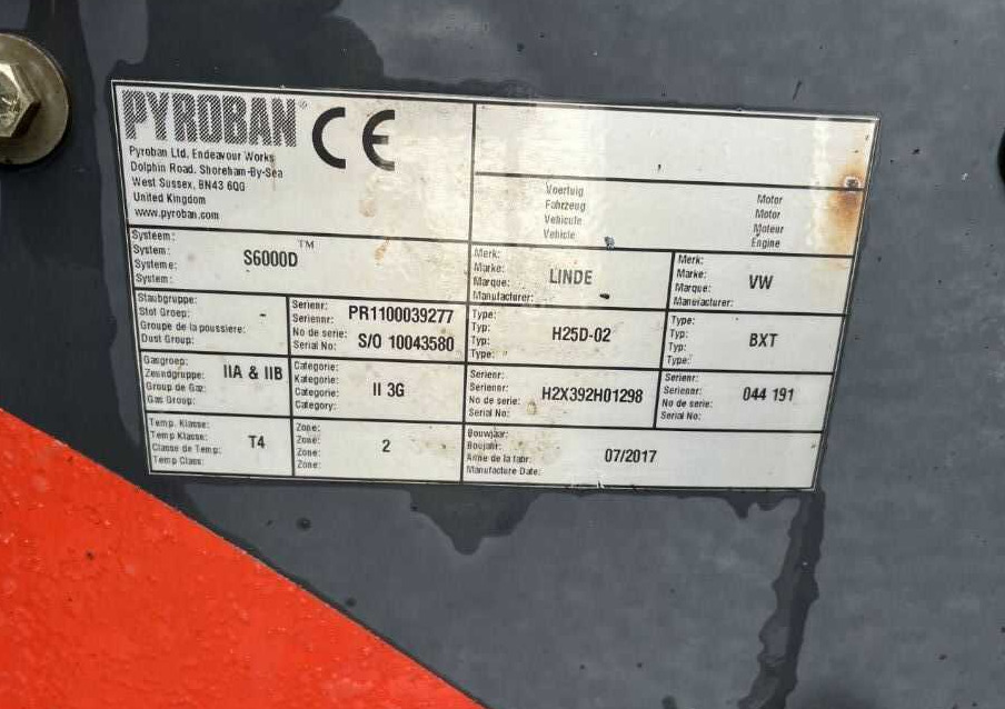 Linde H25D-02 - Πετρελαιοκίνητο περονοφόρο: φωτογραφία 5 Linde H25D-02 - Πετρελαιοκίνητο περονοφόρο: φωτογραφία 5