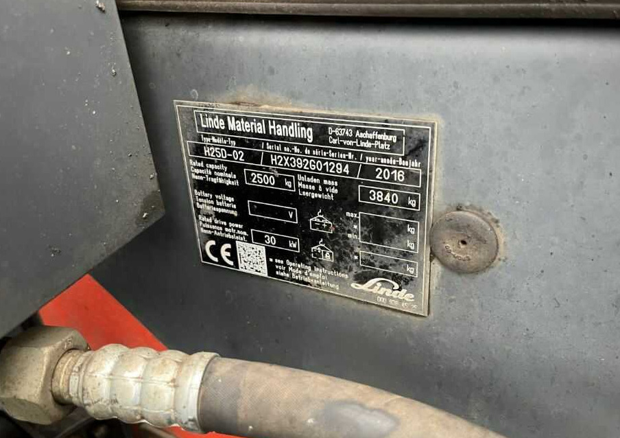 Linde H25D-02 - Πετρελαιοκίνητο περονοφόρο: φωτογραφία 4 Linde H25D-02 - Πετρελαιοκίνητο περονοφόρο: φωτογραφία 4