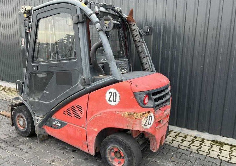 Πετρελαιοκίνητο περονοφόρο Linde H25D-02: φωτογραφία 8