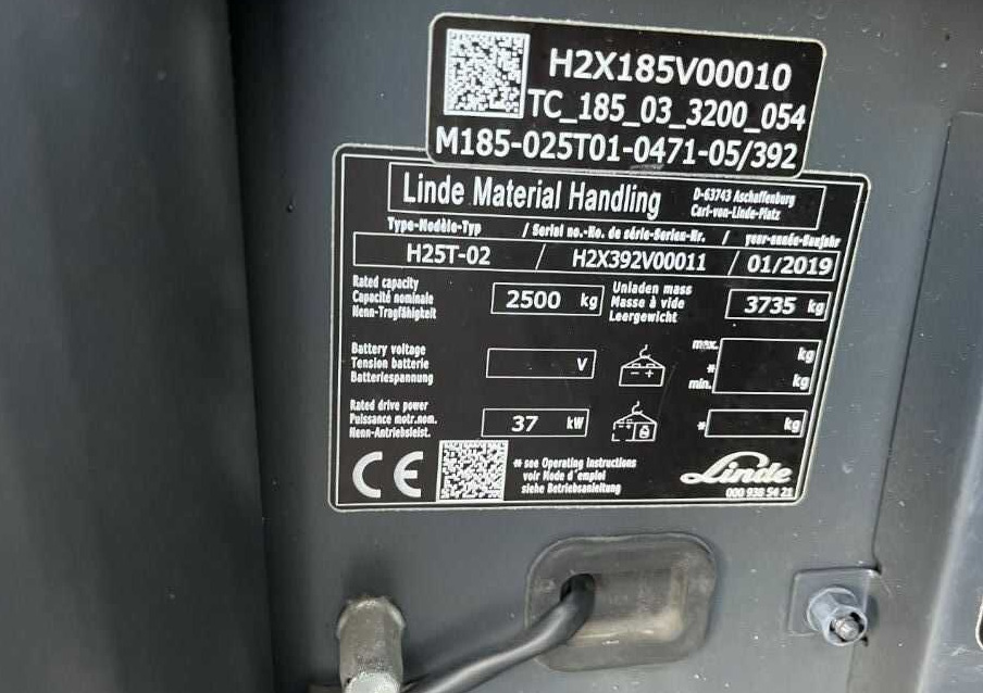 Linde H25T-02 - Υγραεριοκίνητο περονοφόρο: φωτογραφία 4 Linde H25T-02 - Υγραεριοκίνητο περονοφόρο: φωτογραφία 4