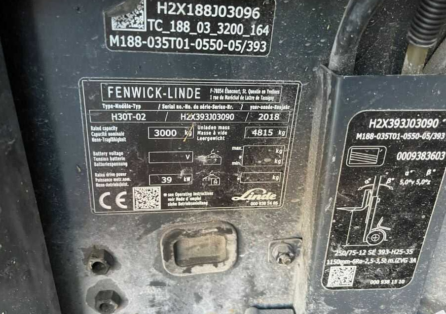 Linde H30T-02 - Υγραεριοκίνητο περονοφόρο: φωτογραφία 4 Linde H30T-02 - Υγραεριοκίνητο περονοφόρο: φωτογραφία 4