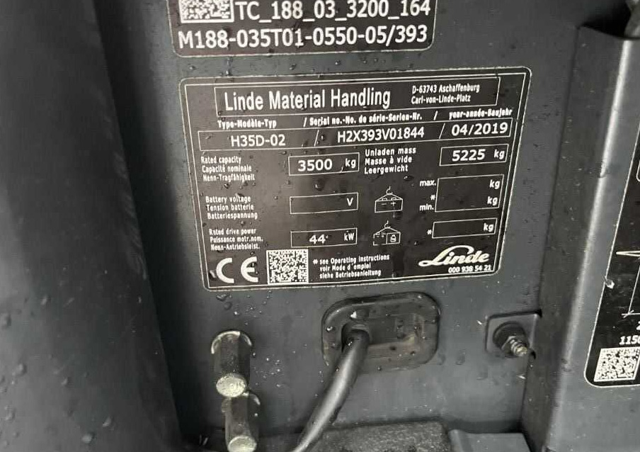 Linde H35D-02 - Πετρελαιοκίνητο περονοφόρο: φωτογραφία 4 Linde H35D-02 - Πετρελαιοκίνητο περονοφόρο: φωτογραφία 4