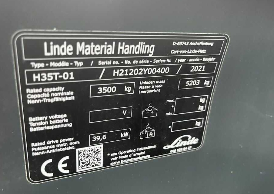 Linde H35T-01 - Υγραεριοκίνητο περονοφόρο: φωτογραφία 4 Linde H35T-01 - Υγραεριοκίνητο περονοφόρο: φωτογραφία 4