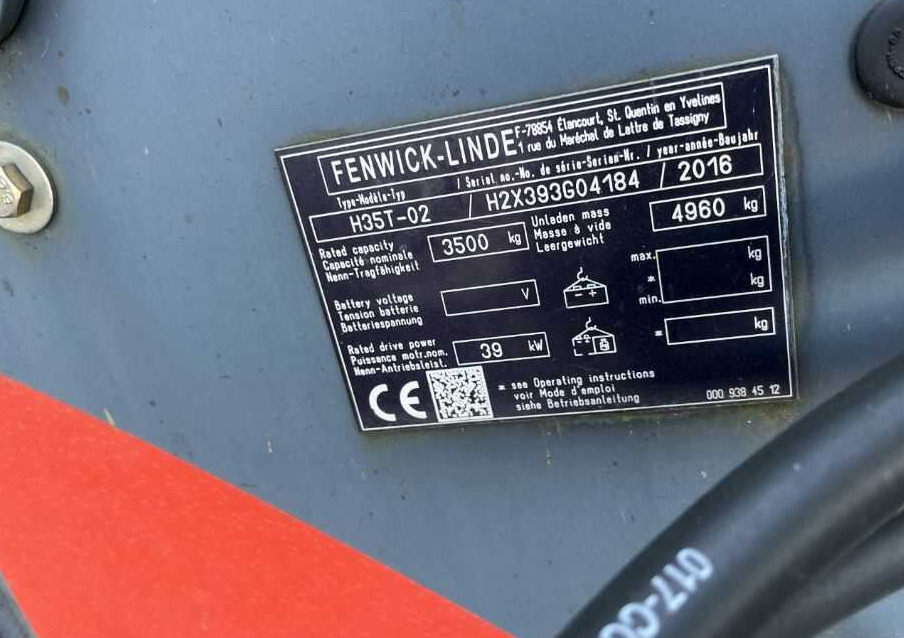 Linde H35T-02 - Υγραεριοκίνητο περονοφόρο: φωτογραφία 3 Linde H35T-02 - Υγραεριοκίνητο περονοφόρο: φωτογραφία 3