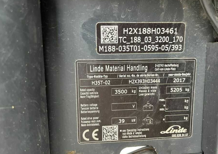Linde H35T-02 - Υγραεριοκίνητο περονοφόρο: φωτογραφία 4 Linde H35T-02 - Υγραεριοκίνητο περονοφόρο: φωτογραφία 4