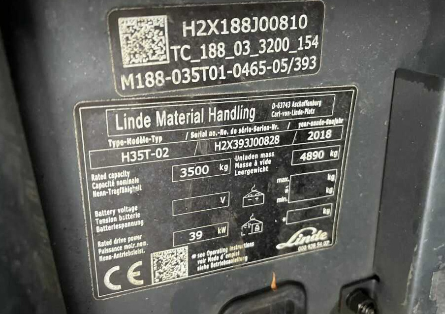 Linde H35T-02 - Υγραεριοκίνητο περονοφόρο: φωτογραφία 5 Linde H35T-02 - Υγραεριοκίνητο περονοφόρο: φωτογραφία 5
