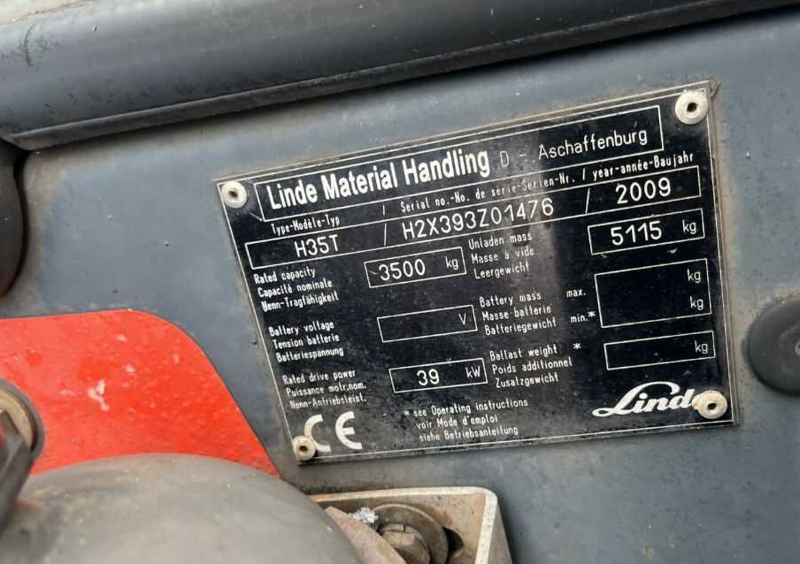 Linde H35T - Υγραεριοκίνητο περονοφόρο: φωτογραφία 4 Linde H35T - Υγραεριοκίνητο περονοφόρο: φωτογραφία 4