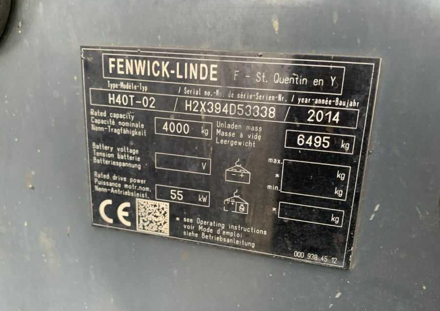 Linde H40T-02 - Υγραεριοκίνητο περονοφόρο: φωτογραφία 4 Linde H40T-02 - Υγραεριοκίνητο περονοφόρο: φωτογραφία 4