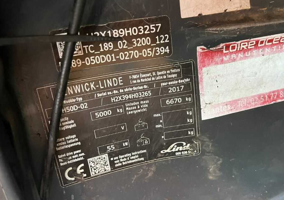 Linde H50D-02 - Πετρελαιοκίνητο περονοφόρο: φωτογραφία 4 Linde H50D-02 - Πετρελαιοκίνητο περονοφόρο: φωτογραφία 4