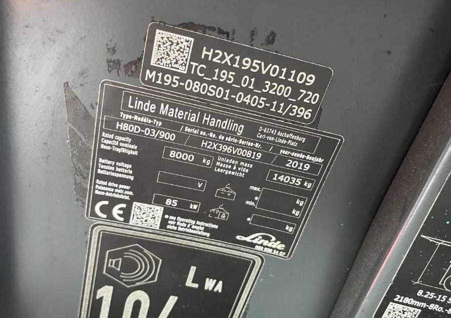 Linde H80D-03/900 - Πετρελαιοκίνητο περονοφόρο: φωτογραφία 4 Linde H80D-03/900 - Πετρελαιοκίνητο περονοφόρο: φωτογραφία 4