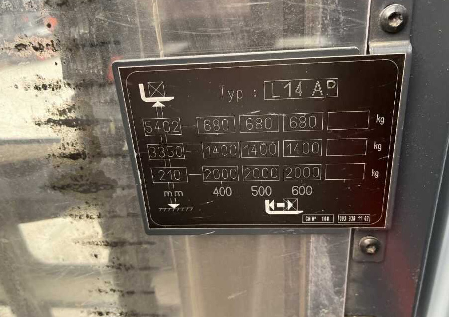 Linde L14APi - Μηχάνημα στοίβαξης: φωτογραφία 5 Linde L14APi - Μηχάνημα στοίβαξης: φωτογραφία 5