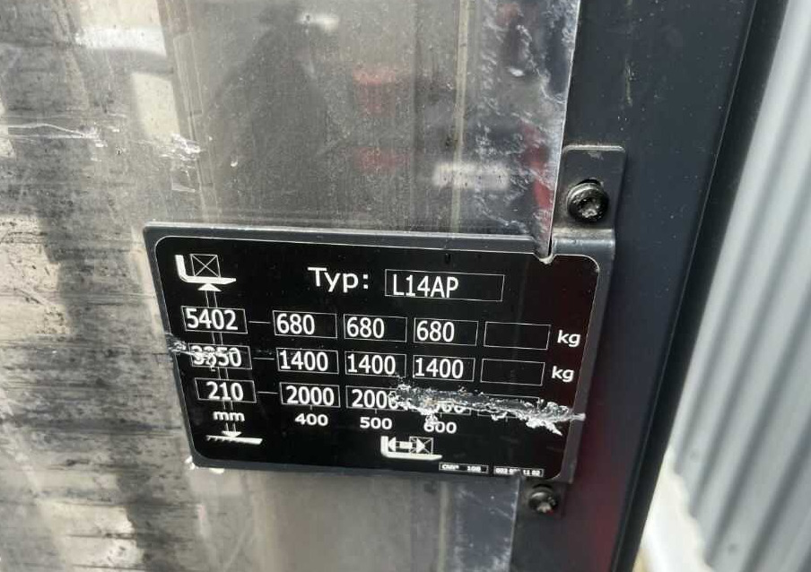 Linde L14APi - Μηχάνημα στοίβαξης: φωτογραφία 5 Linde L14APi - Μηχάνημα στοίβαξης: φωτογραφία 5
