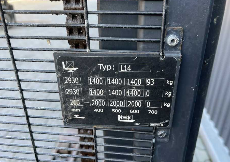 Linde L14 - Μηχάνημα στοίβαξης: φωτογραφία 3 Linde L14 - Μηχάνημα στοίβαξης: φωτογραφία 3