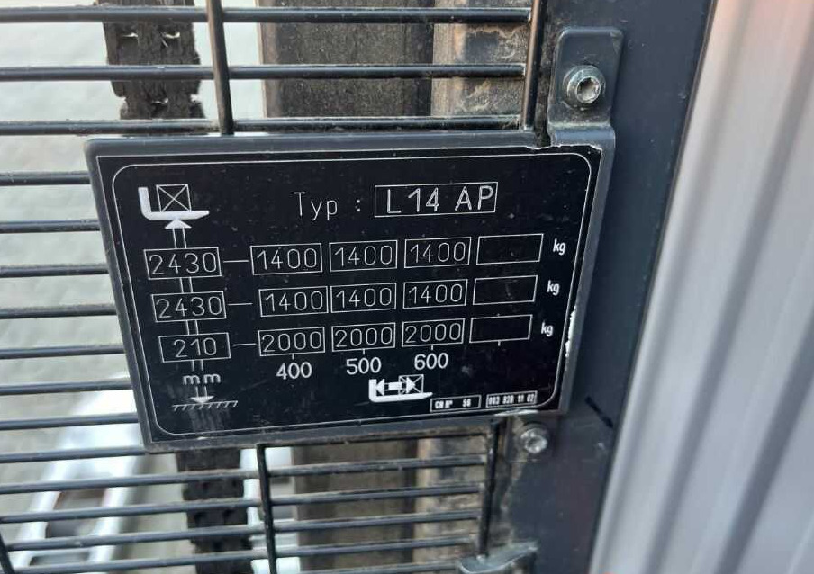 Linde L14lAP - Μηχάνημα στοίβαξης: φωτογραφία 5 Linde L14lAP - Μηχάνημα στοίβαξης: φωτογραφία 5