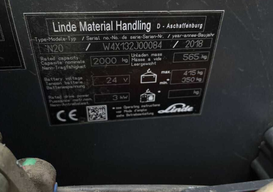Linde N20 - Μηχάνημα συλλογής παραγγελιών: φωτογραφία 4 Linde N20 - Μηχάνημα συλλογής παραγγελιών: φωτογραφία 4