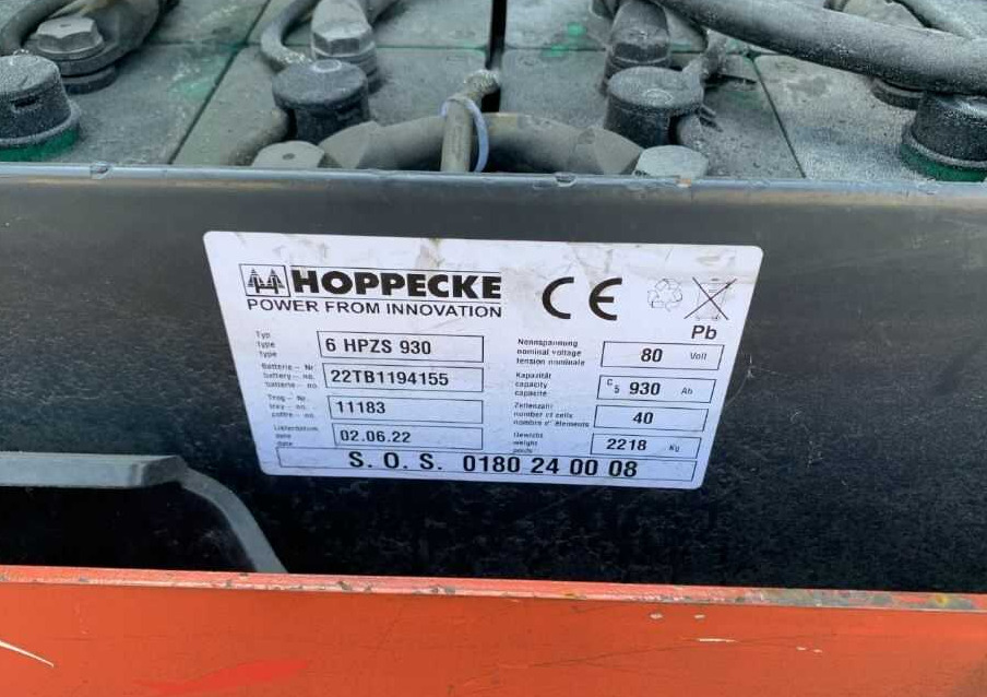 Μηχάνημα έλξης Linde P250: φωτογραφία 9