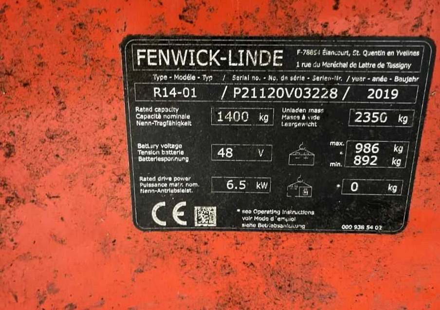 Linde R14-01 - Ανυψωτικό στενών δρόμων: φωτογραφία 4 Linde R14-01 - Ανυψωτικό στενών δρόμων: φωτογραφία 4
