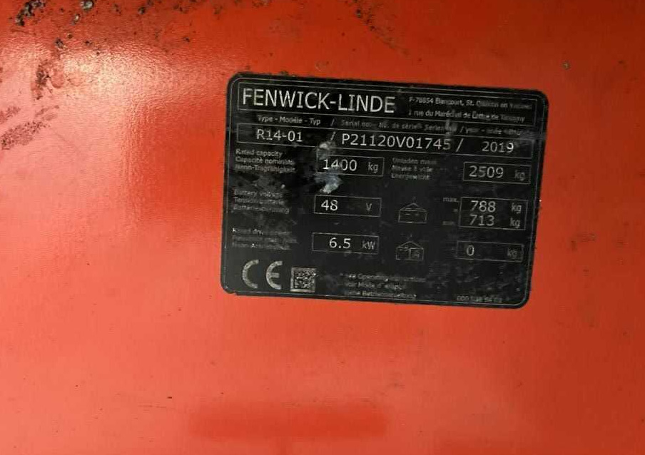 Linde R14-01 - Ανυψωτικό στενών δρόμων: φωτογραφία 4 Linde R14-01 - Ανυψωτικό στενών δρόμων: φωτογραφία 4