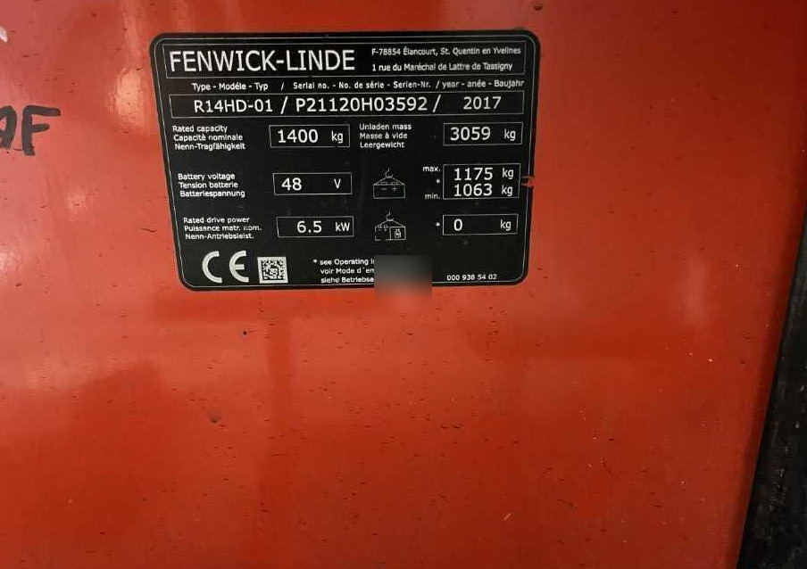 Linde R14HD-01 - Ανυψωτικό στενών δρόμων: φωτογραφία 4 Linde R14HD-01 - Ανυψωτικό στενών δρόμων: φωτογραφία 4