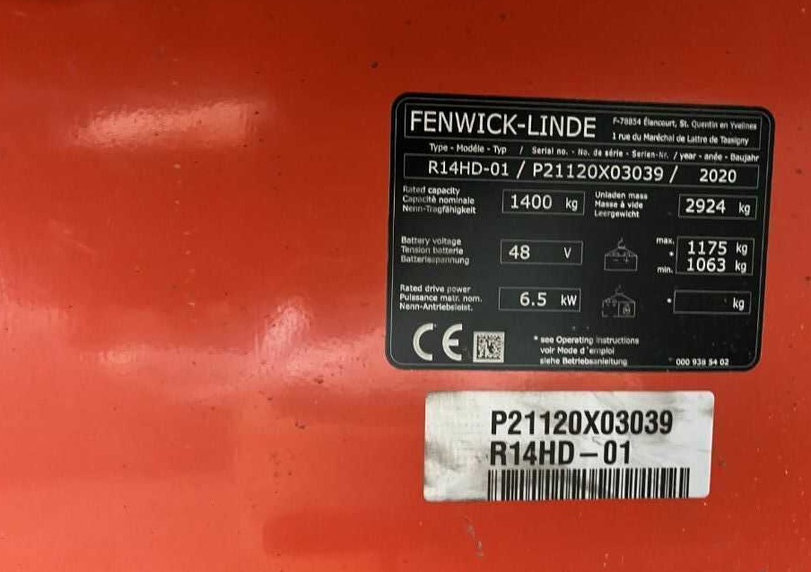 Linde R14HD-01 - Ανυψωτικό στενών δρόμων: φωτογραφία 4 Linde R14HD-01 - Ανυψωτικό στενών δρόμων: φωτογραφία 4