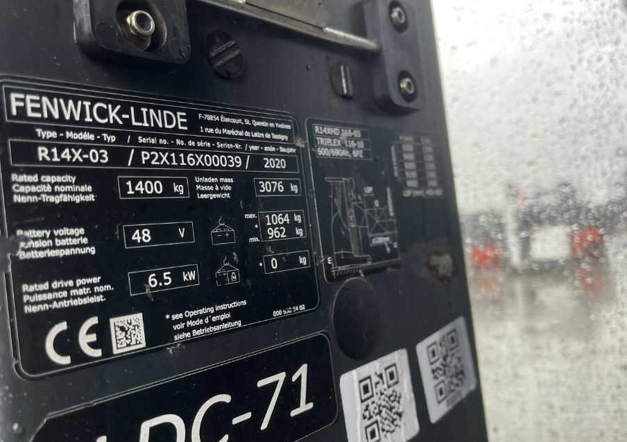 Linde R14X - Ανυψωτικό στενών δρόμων: φωτογραφία 4 Linde R14X - Ανυψωτικό στενών δρόμων: φωτογραφία 4