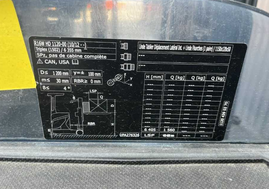 Linde R16HD-01 - Ανυψωτικό στενών δρόμων: φωτογραφία 5 Linde R16HD-01 - Ανυψωτικό στενών δρόμων: φωτογραφία 5