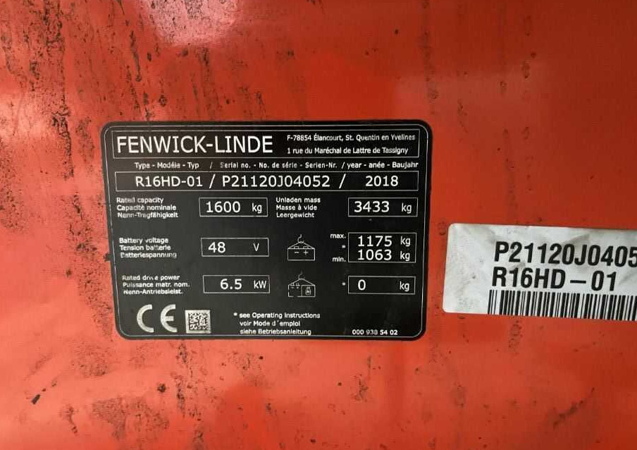 Linde R16HD-01 - Ανυψωτικό στενών δρόμων: φωτογραφία 4 Linde R16HD-01 - Ανυψωτικό στενών δρόμων: φωτογραφία 4