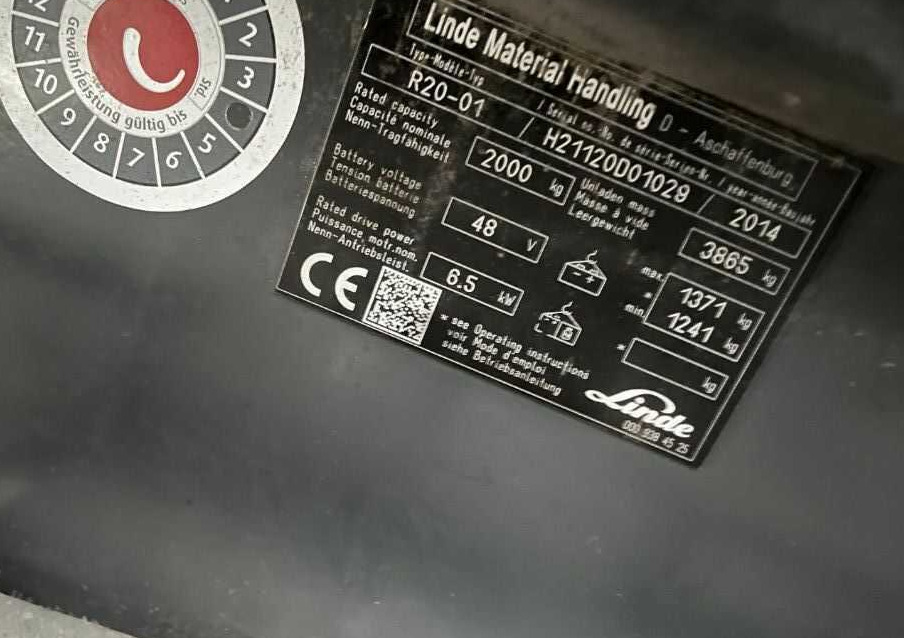 Linde R20-01 - Ανυψωτικό στενών δρόμων: φωτογραφία 4 Linde R20-01 - Ανυψωτικό στενών δρόμων: φωτογραφία 4