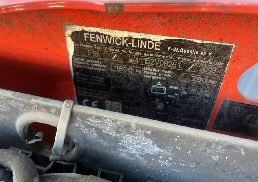 Linde T18 - Παλετοφόρο: φωτογραφία 4 Linde T18 - Παλετοφόρο: φωτογραφία 4