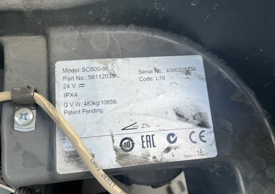 Nilfisk SC600 - Μηχάνημα πλύσης-στέγνωσης: φωτογραφία 5 Nilfisk SC600 - Μηχάνημα πλύσης-στέγνωσης: φωτογραφία 5