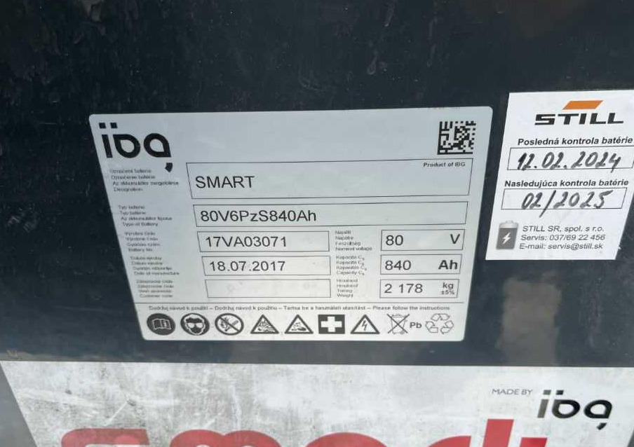 Ηλεκτροκίνητο περονοφόρο Still R60-45: φωτογραφία 8