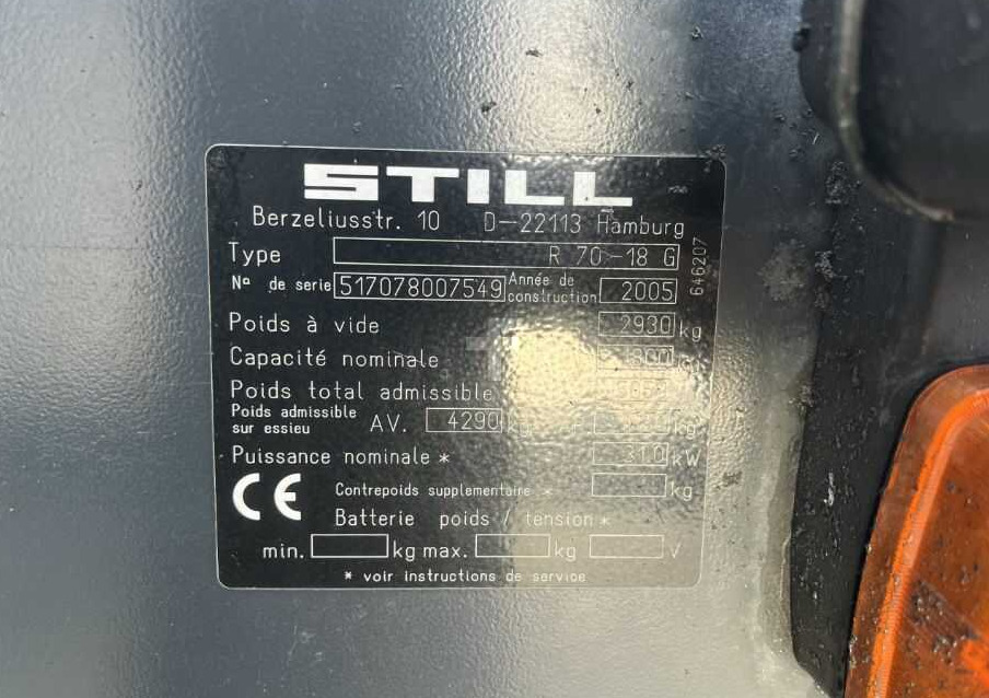 Still R70-16T - Υγραεριοκίνητο περονοφόρο: φωτογραφία 4 Still R70-16T - Υγραεριοκίνητο περονοφόρο: φωτογραφία 4