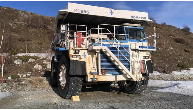 Komatsu HD985 - - Ανατρεπόμενο όχημα: φωτογραφία 1 Komatsu HD985 - - Ανατρεπόμενο όχημα: φωτογραφία 1