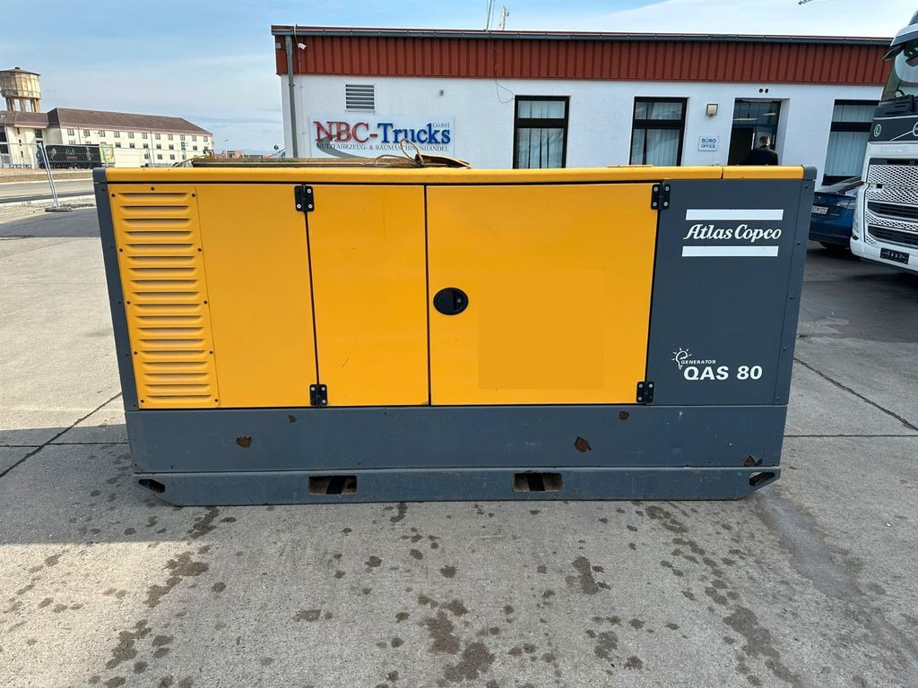 Atlas Copco ATLAS COPCO * QAS80 * 2008 * 1960 KG * TOP * - Βιομηχανική γεννήτρια: φωτογραφία 1 Atlas Copco ATLAS COPCO * QAS80 * 2008 * 1960 KG * TOP * - Βιομηχανική γεννήτρια: φωτογραφία 1