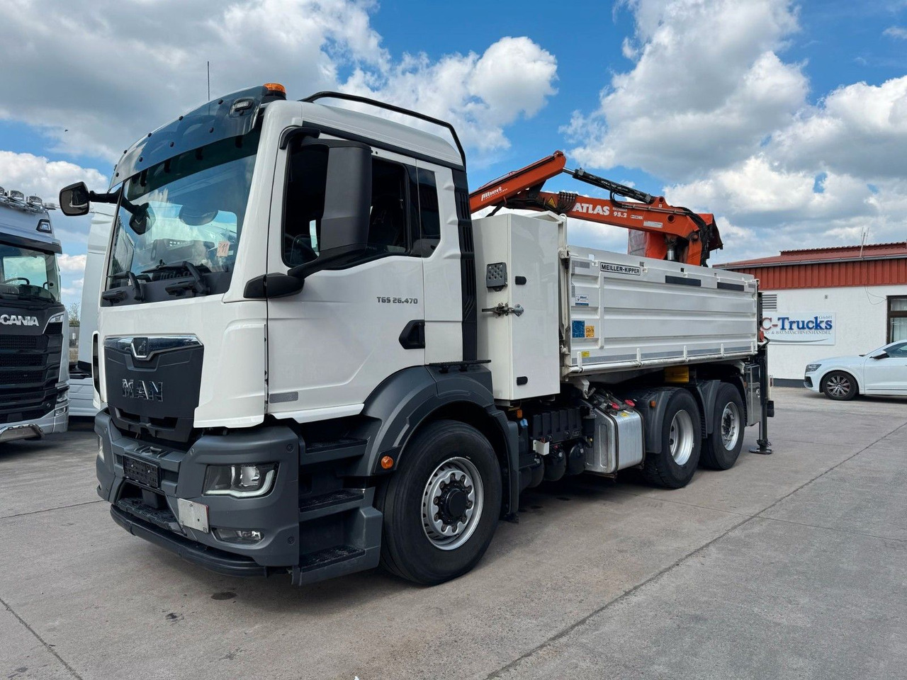 MAN TGS 26.470*ATLAS*MEILLER-KIPPER*DREISEITENKIPPER - Φορτηγό ανατρεπόμενο, Φορτηγό με γερανό: φωτογραφία 5 MAN TGS 26.470*ATLAS*MEILLER-KIPPER*DREISEITENKIPPER - Φορτηγό ανατρεπόμενο, Φορτηγό με γερανό: φωτογραφία 5