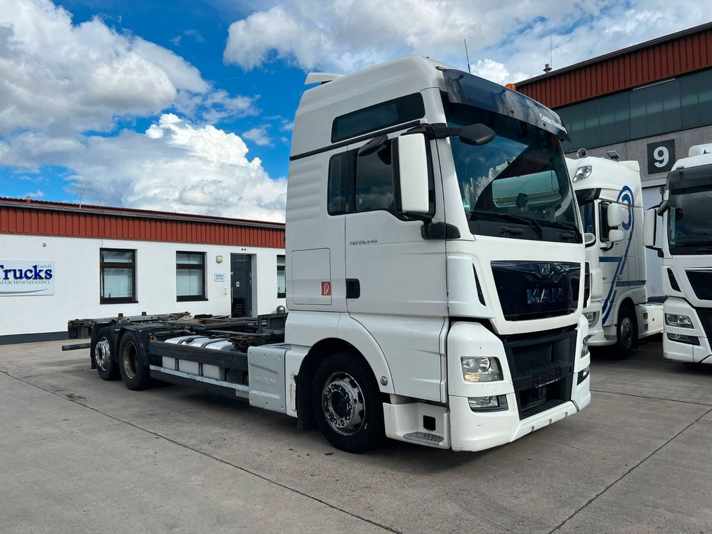 MAN TGX 26.440 XXL * MULTI * WASSER VERLUST * - Φορτηγό μεταφοράς εμπορευματοκιβωτίων/ Κινητό αμάξωμα: φωτογραφία 1 MAN TGX 26.440 XXL * MULTI * WASSER VERLUST * - Φορτηγό μεταφοράς εμπορευματοκιβωτίων/ Κινητό αμάξωμα: φωτογραφία 1