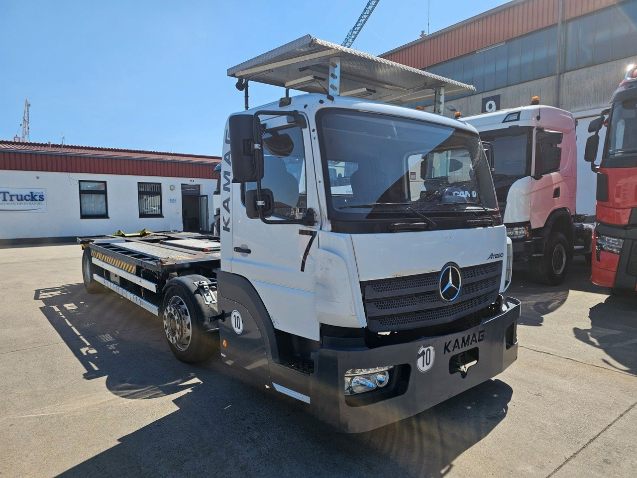 Mercedes-Benz KAMAG * WBH25 * UMSETZER * KLIMA * STANDHEIZ. * - Φορτηγό μεταφοράς εμπορευματοκιβωτίων/ Κινητό αμάξωμα: φωτογραφία 3 Mercedes-Benz KAMAG * WBH25 * UMSETZER * KLIMA * STANDHEIZ. * - Φορτηγό μεταφοράς εμπορευματοκιβωτίων/ Κινητό αμάξωμα: φωτογραφία 3