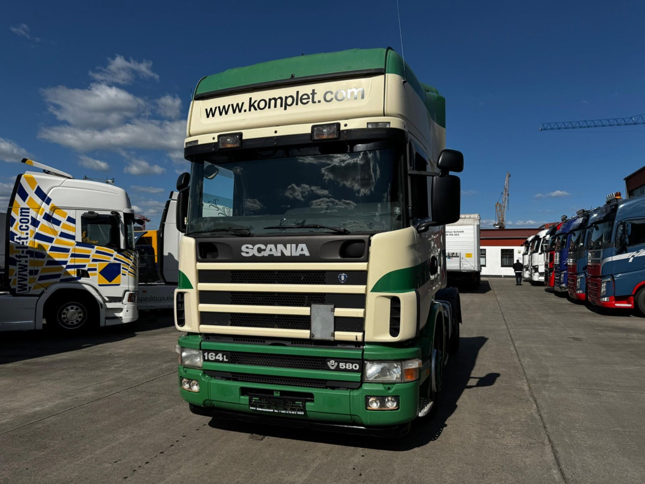 Scania 164L V8 580 * RETARDER * TÜV 01.26 * GERMAN - Τράκτορας: φωτογραφία 3 Scania 164L V8 580 * RETARDER * TÜV 01.26 * GERMAN - Τράκτορας: φωτογραφία 3