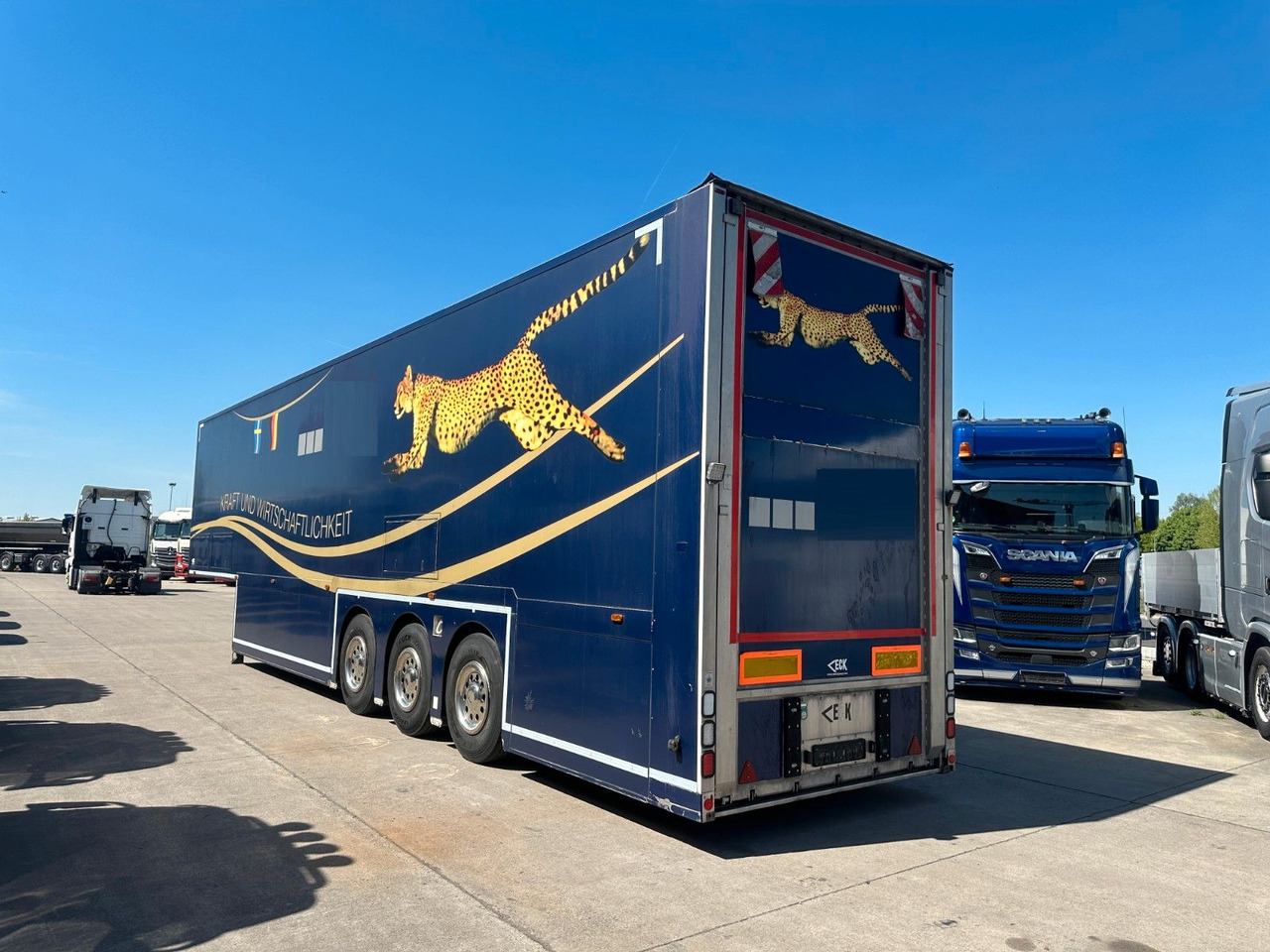 VAN ECK * DOUBLE-DECK * RENNSPORT * RACING * - Επικαθήμενο κόφα: φωτογραφία 4 VAN ECK * DOUBLE-DECK * RENNSPORT * RACING * - Επικαθήμενο κόφα: φωτογραφία 4