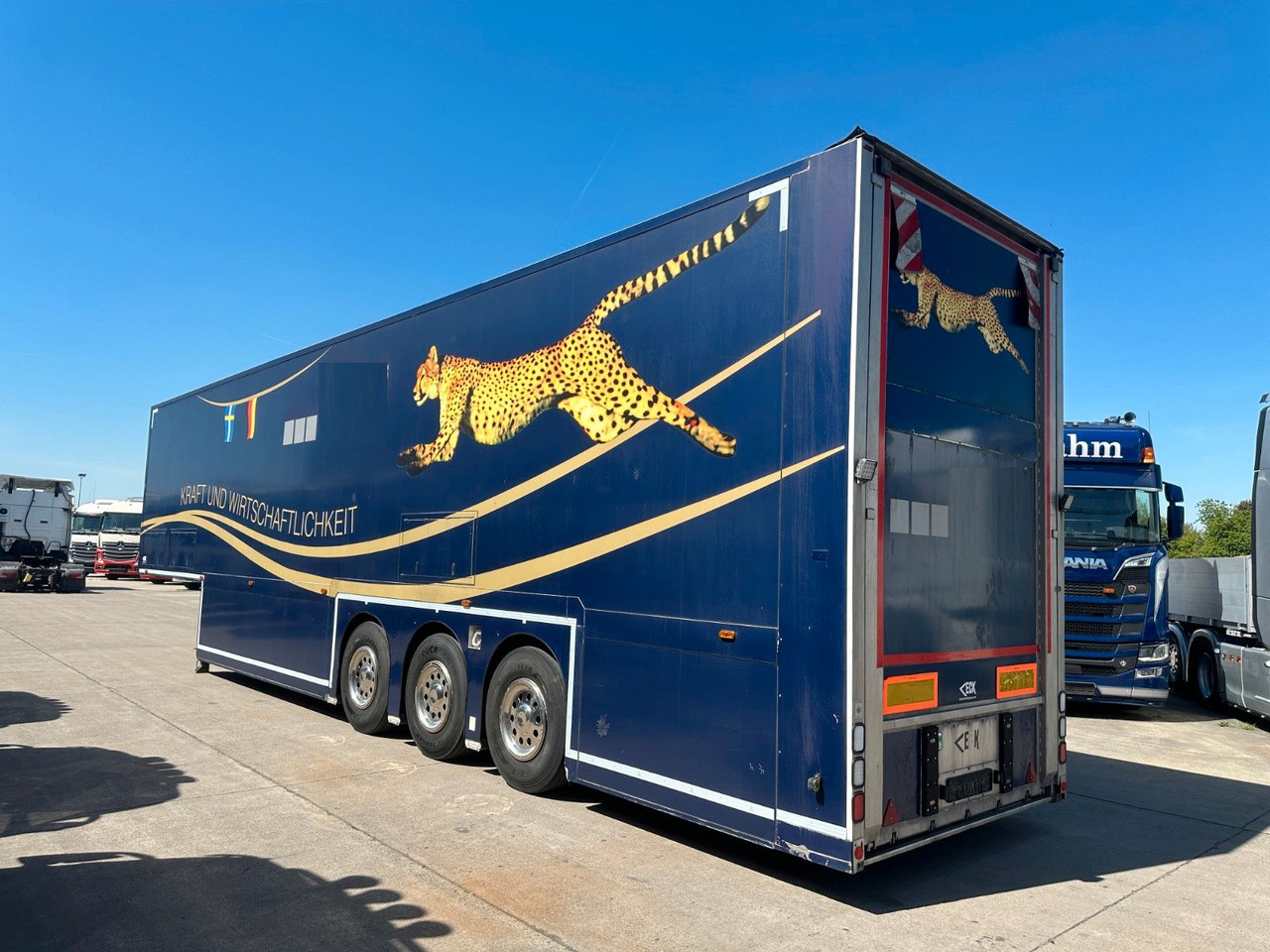 VAN ECK * DOUBLE-DECK * RENNSPORT * RACING * - Επικαθήμενο κόφα: φωτογραφία 3 VAN ECK * DOUBLE-DECK * RENNSPORT * RACING * - Επικαθήμενο κόφα: φωτογραφία 3