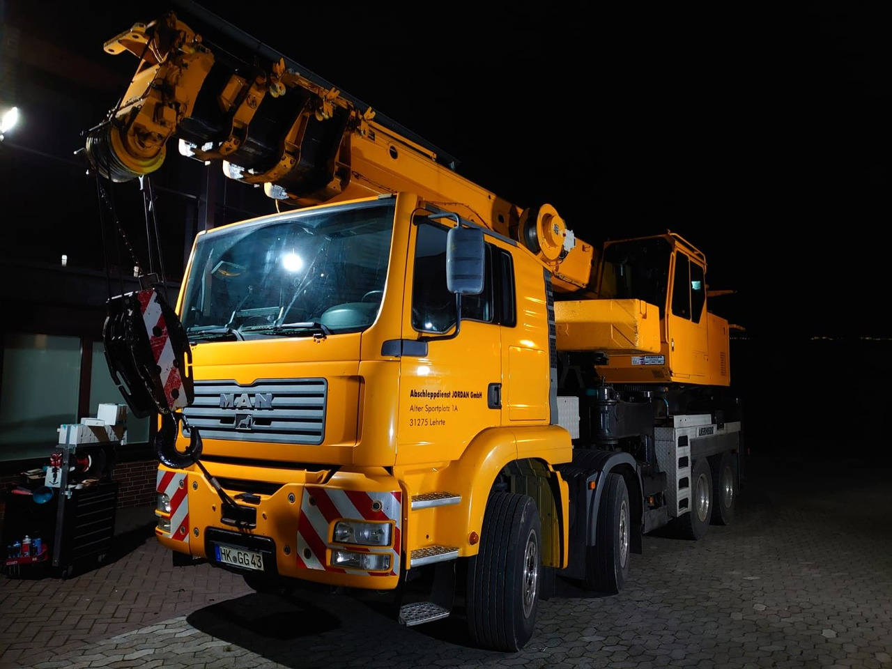 MAN Liebherr LTF 1030-1035-1040 Motor neu - Φορτηγό με γερανό: φωτογραφία 1 MAN Liebherr LTF 1030-1035-1040 Motor neu - Φορτηγό με γερανό: φωτογραφία 1